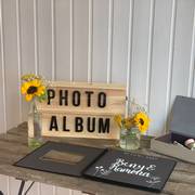 Lettering-Buchstabenbox Photoalbum Masking Tape